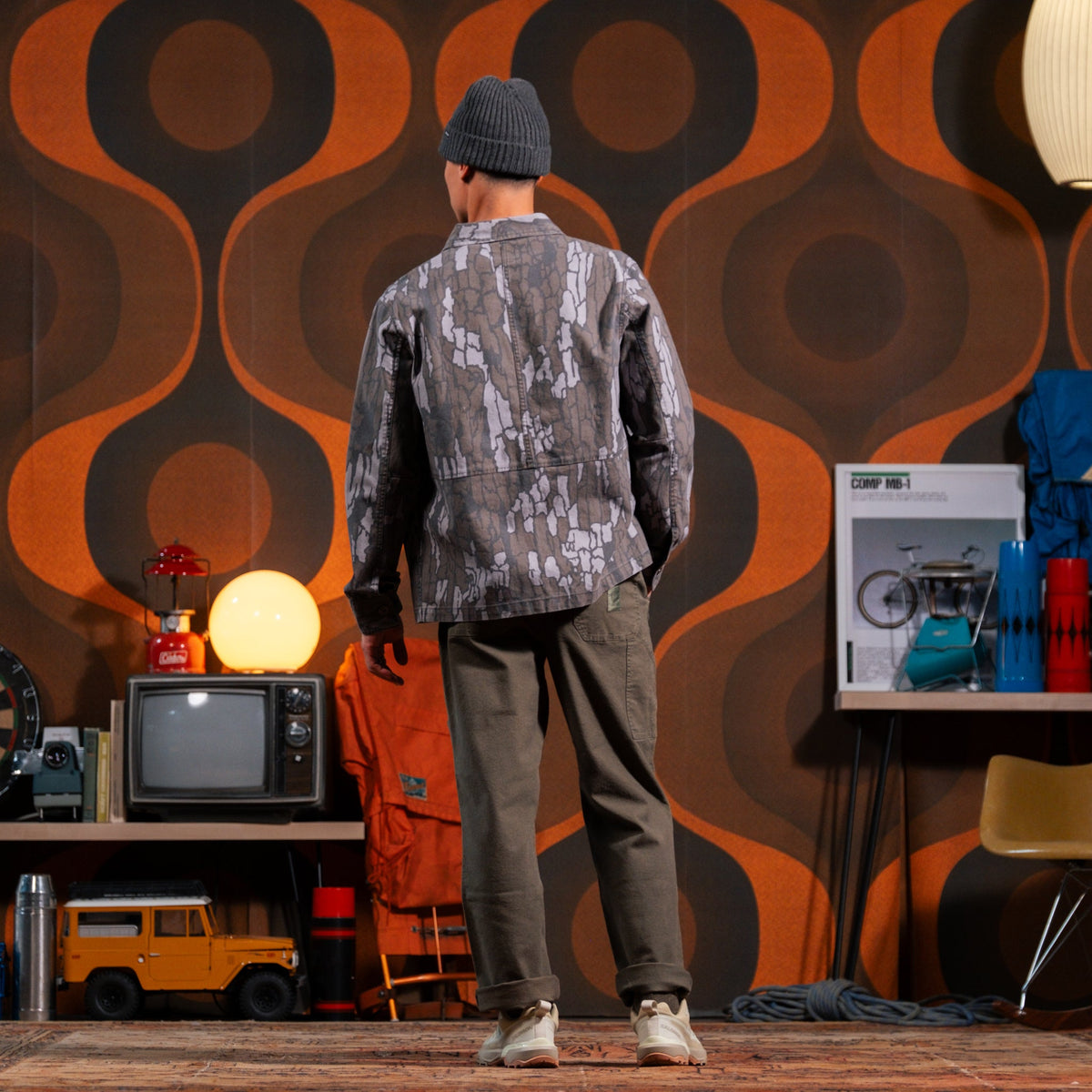 Topo Designs Utility Jacket - Tree Bark Camo
