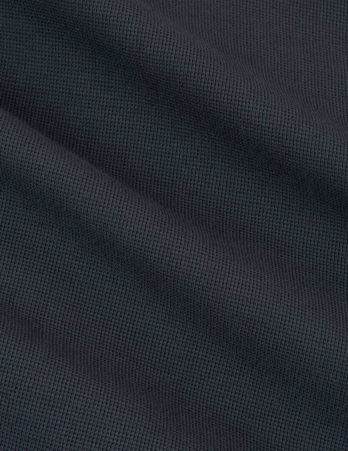Rivay Gibson Waffle Henley in Weathered Black