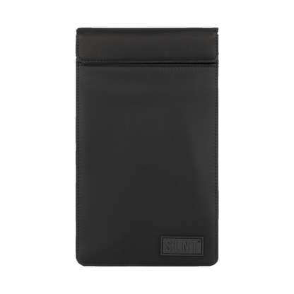 SLNT Faraday Phone Sleeve Medium Plus Black Weatherproof Nylon