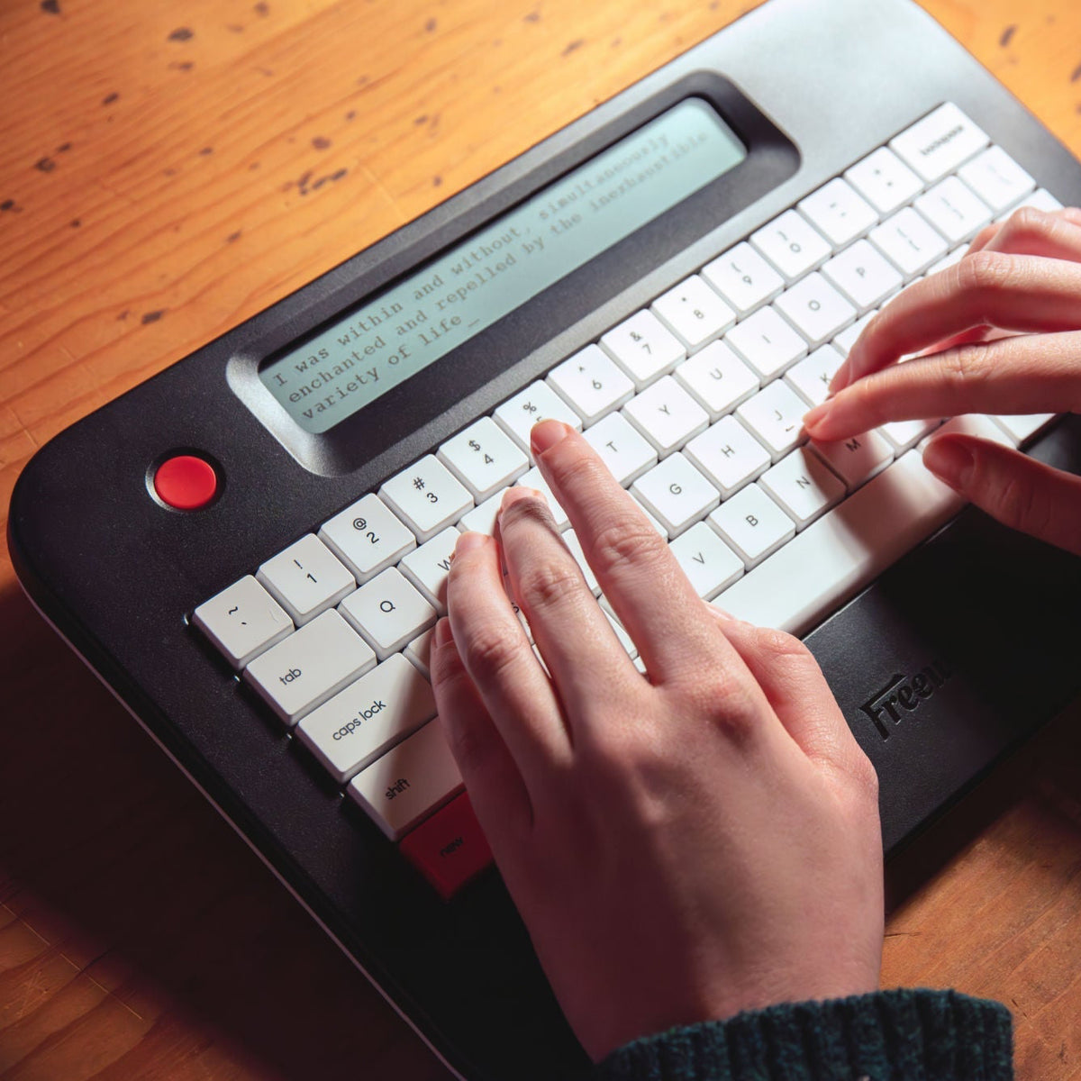 Freewrite Alpha Raven Digital Typewriter