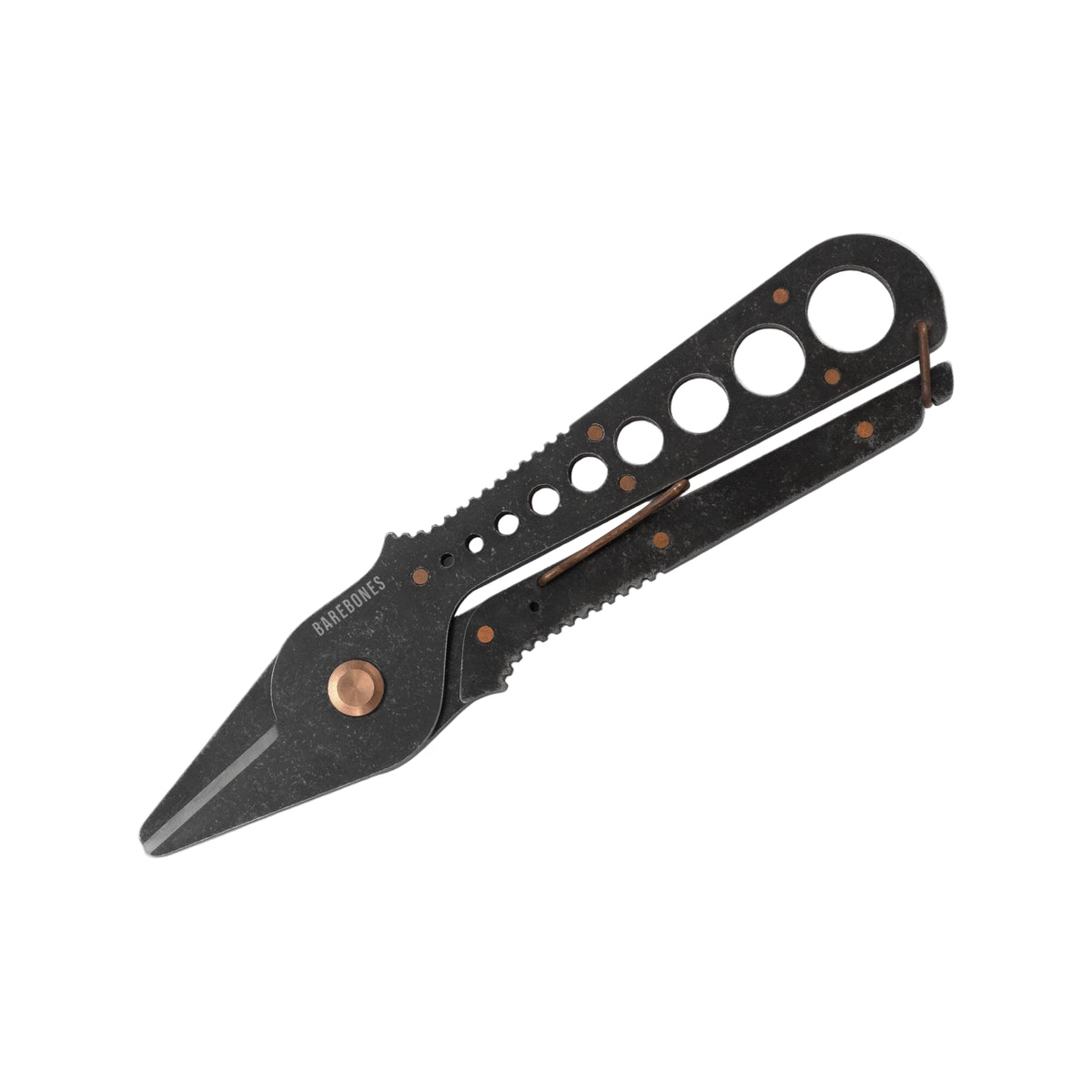 Barbones Herb Harvest and Strip Tool Tumbled Black