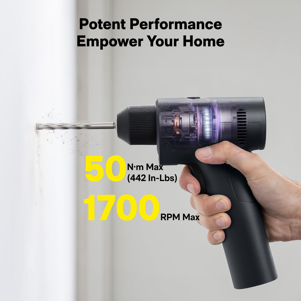 HOTO 16V Brushless Drill
