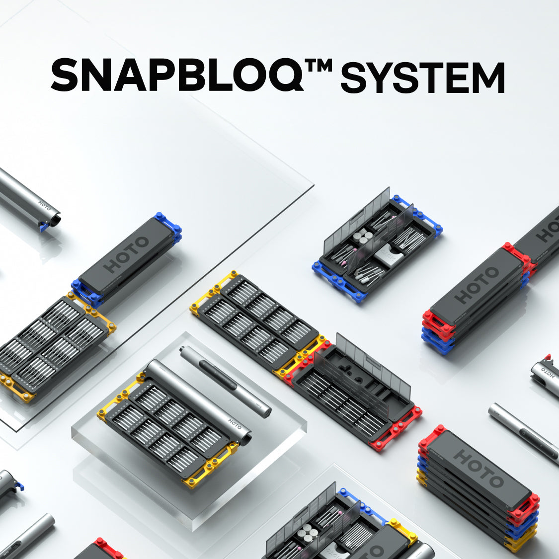 HOTO Snapbloq D-A03 Electric Mini Drill Set