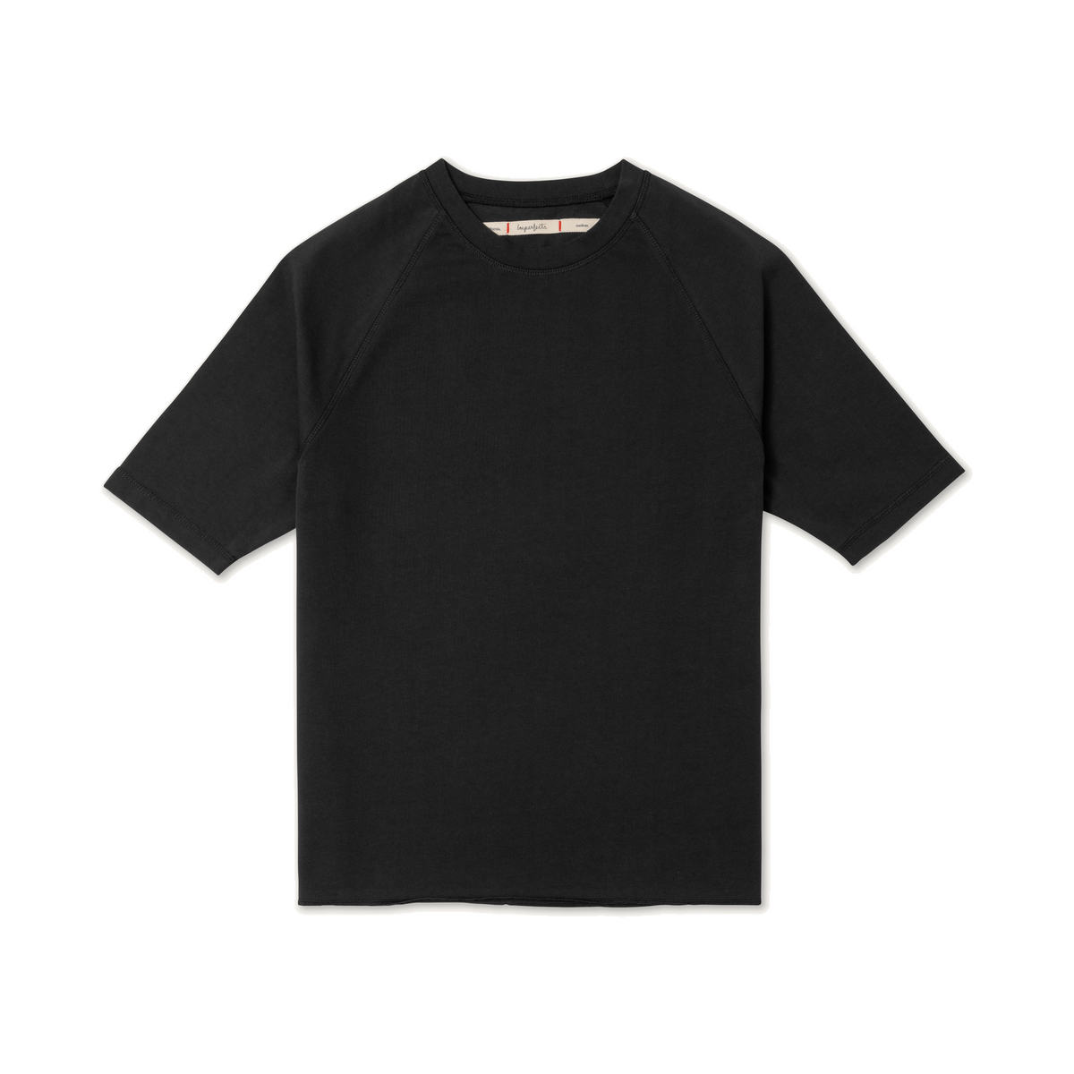 Half Sleeve Tee in Organic Cotton Obsidian
