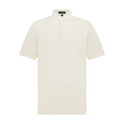 Asher Golf Herringbone Polo Bone