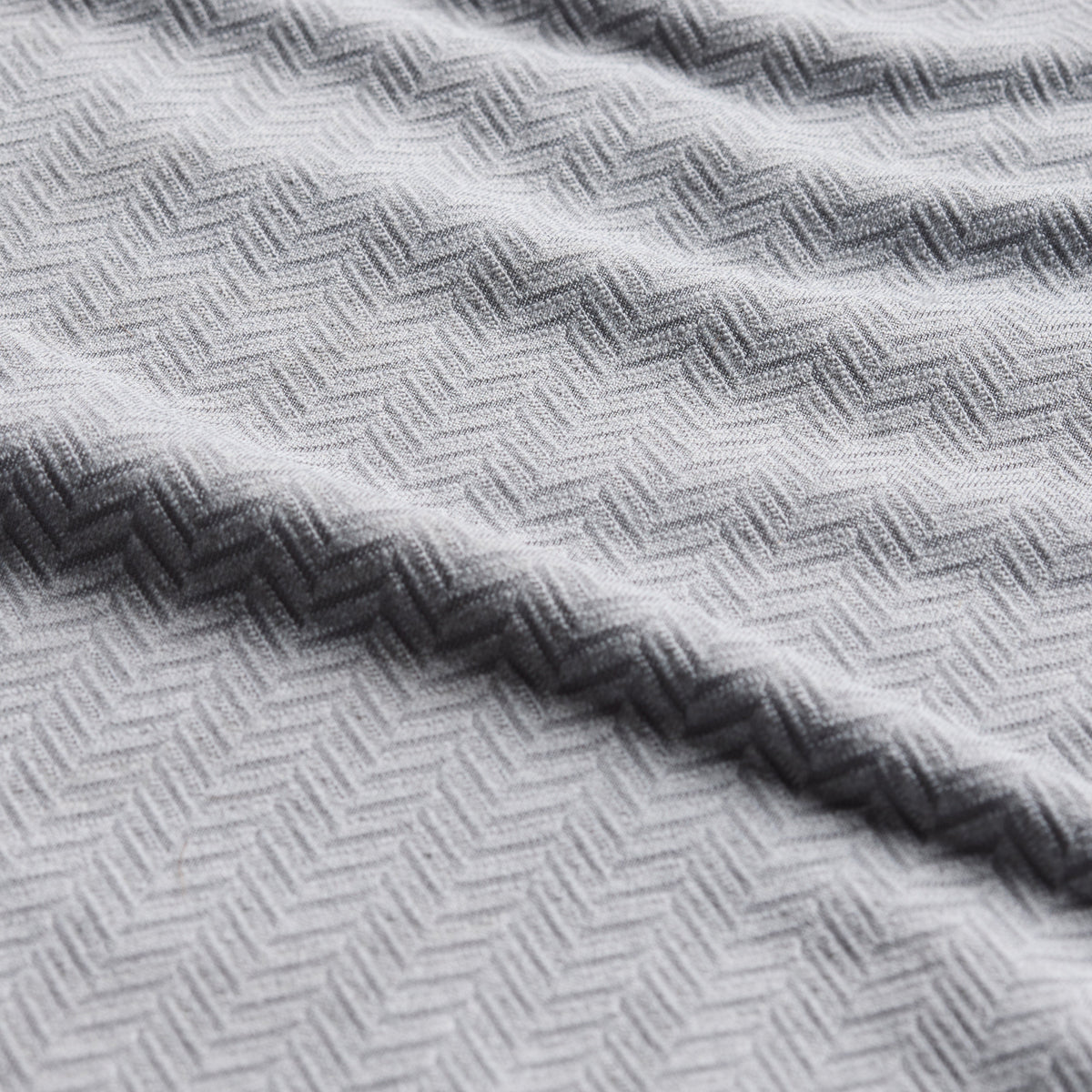 Asher Golf Herringbone Polo