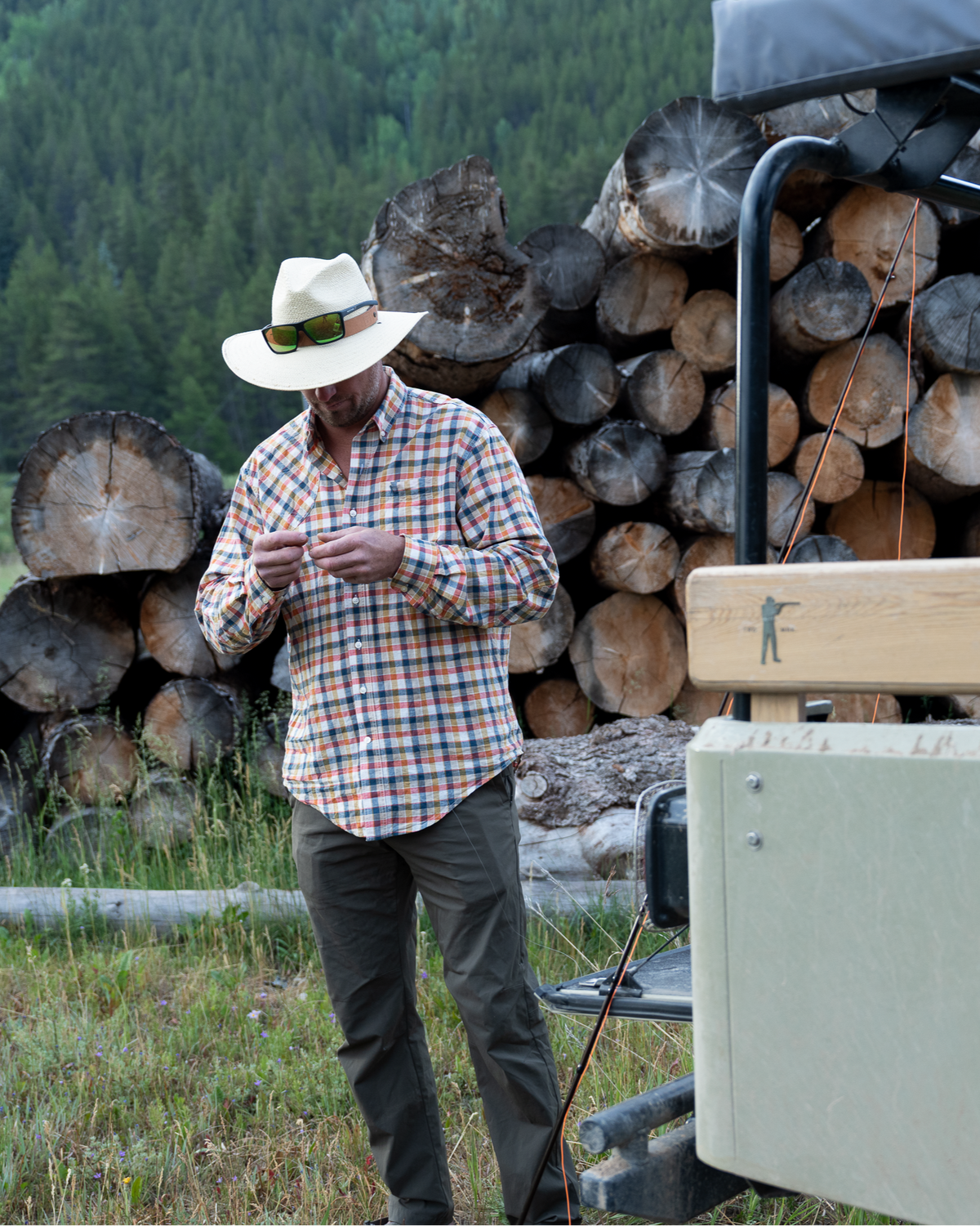 Ball and Buck Brimmed Field Hat