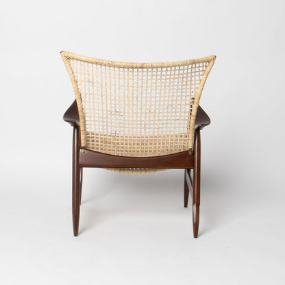 Kofod Larsen Lounge Chair in Cane
