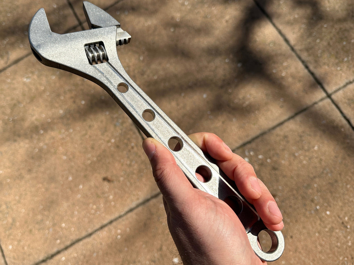Titanium Adjustable Wrench - 12 Inch