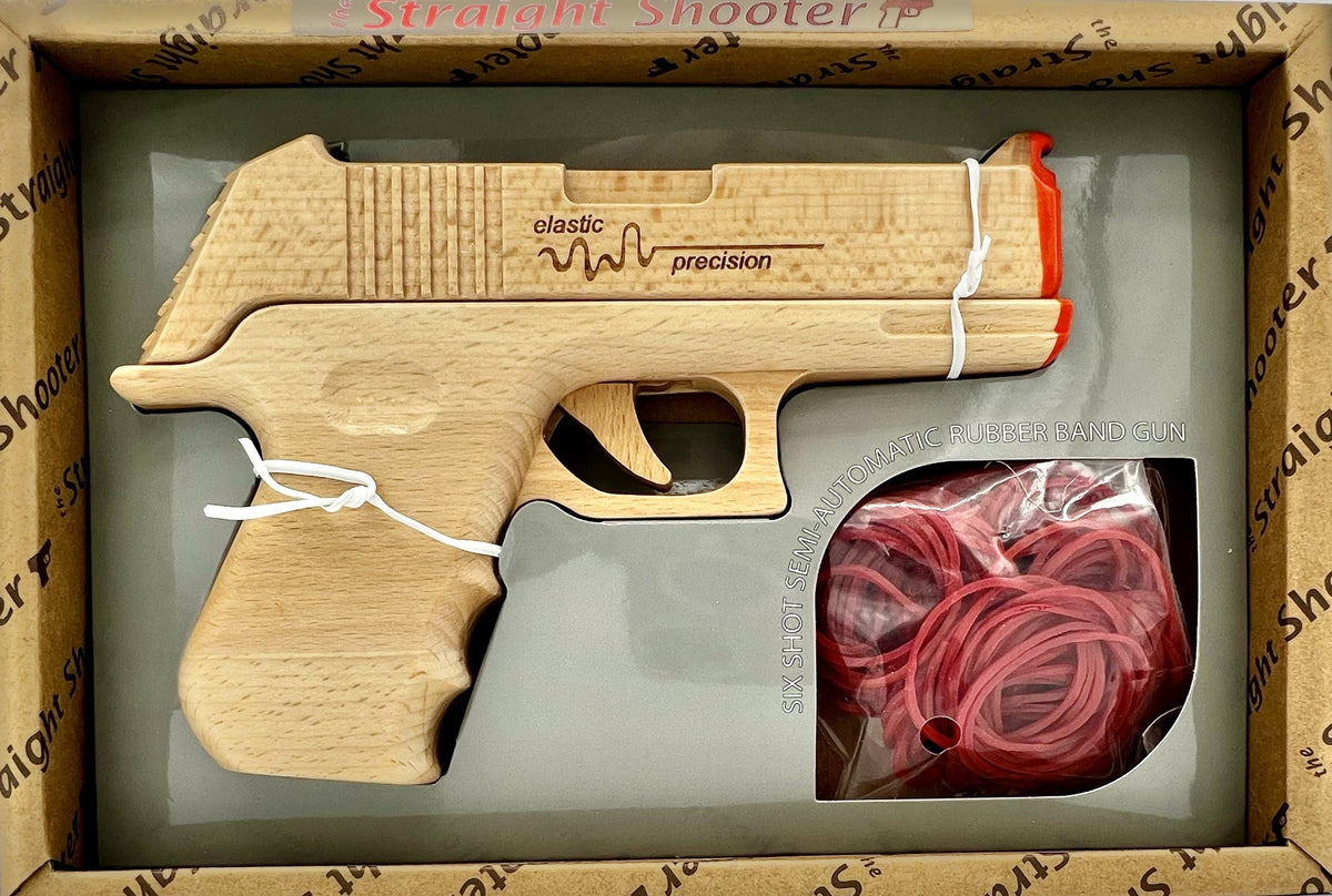 Model 9mm Rubber Band Gun Beech
