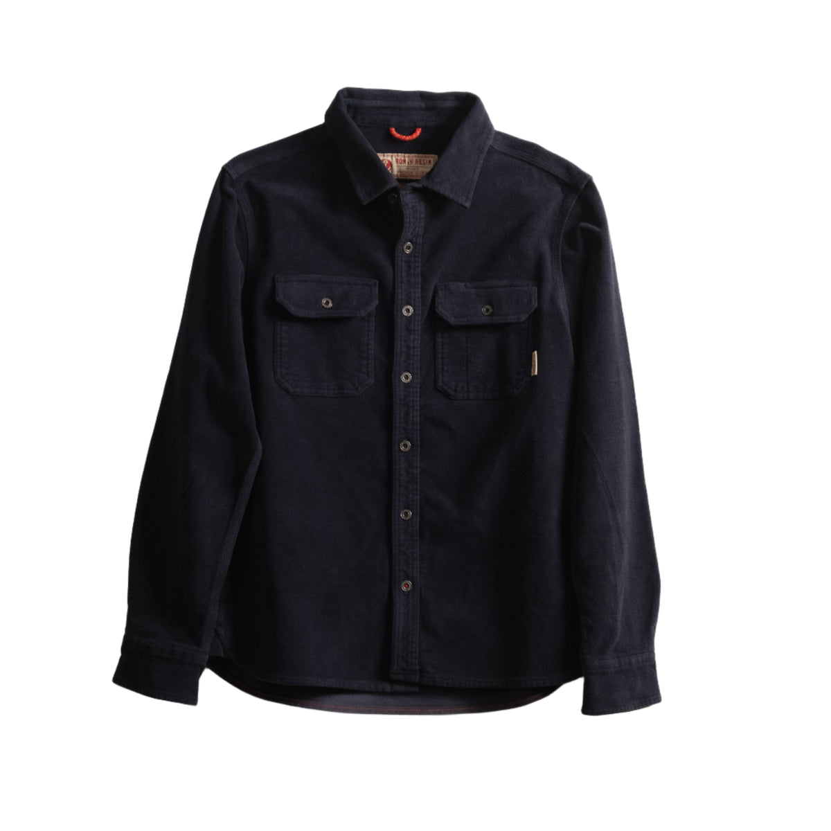 Iron & Resin Moleskin Journeyman Shirt Navy
