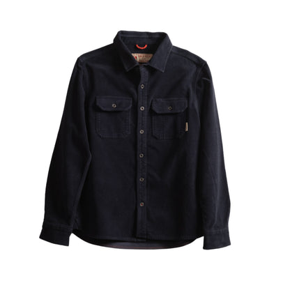 Iron & Resin Moleskin Journeyman Shirt Navy