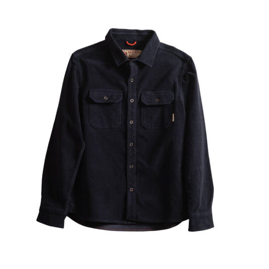 Iron & Resin Moleskin Journeyman Shirt Navy