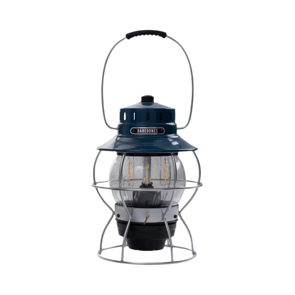 Barebones Railroad Lantern Ocean Blue