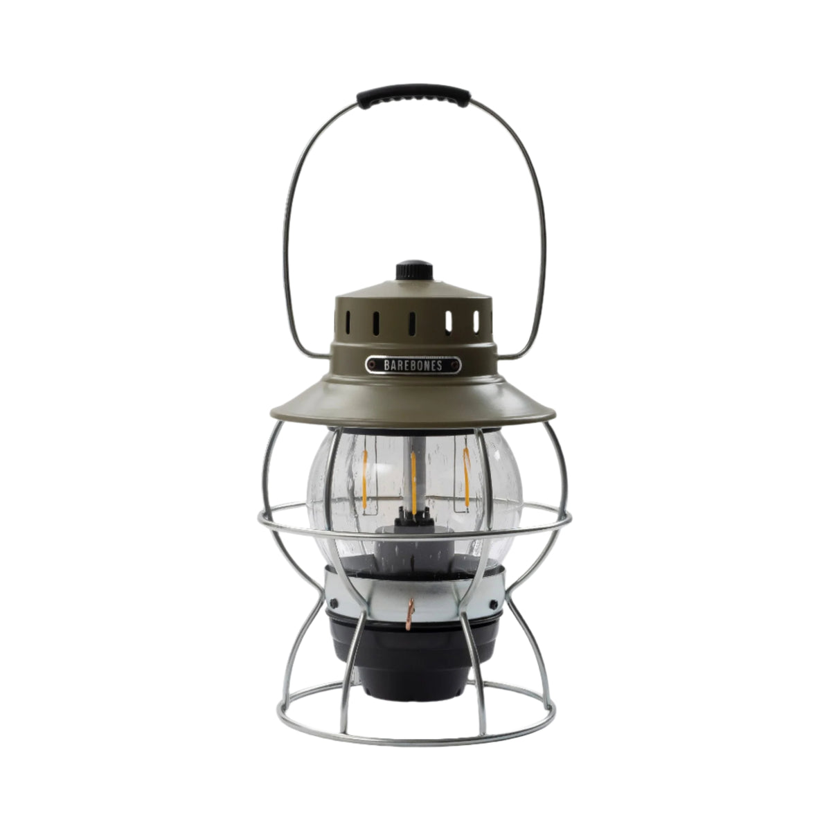 Barebones Railroad Lantern Olive Drab