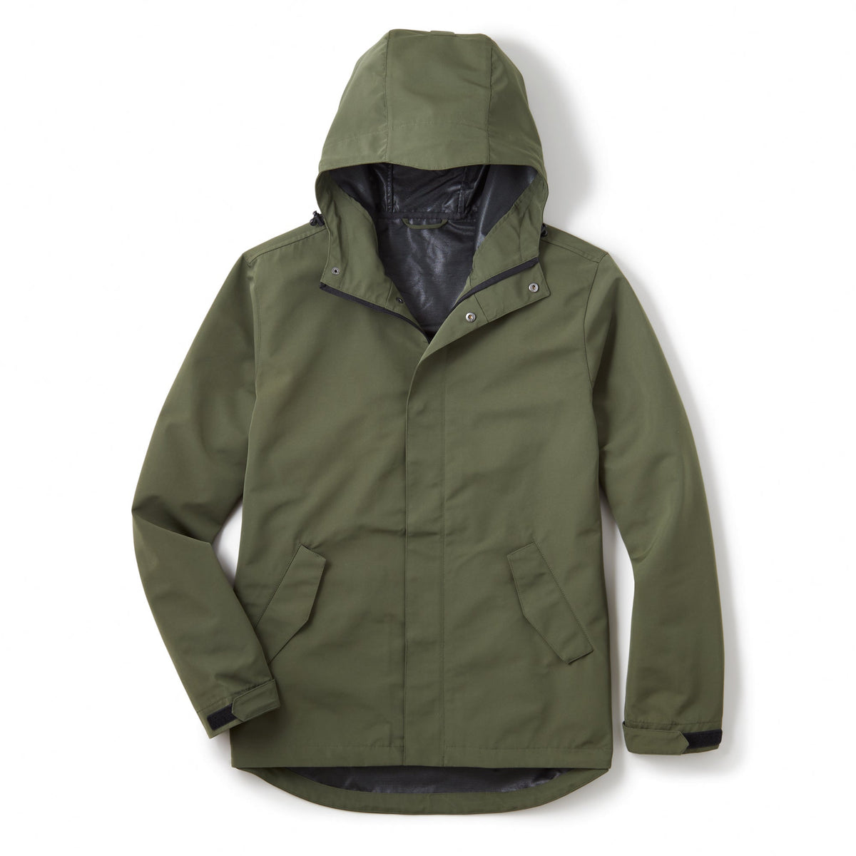 Line of Trade Portland Rain Jacket Dark Moss