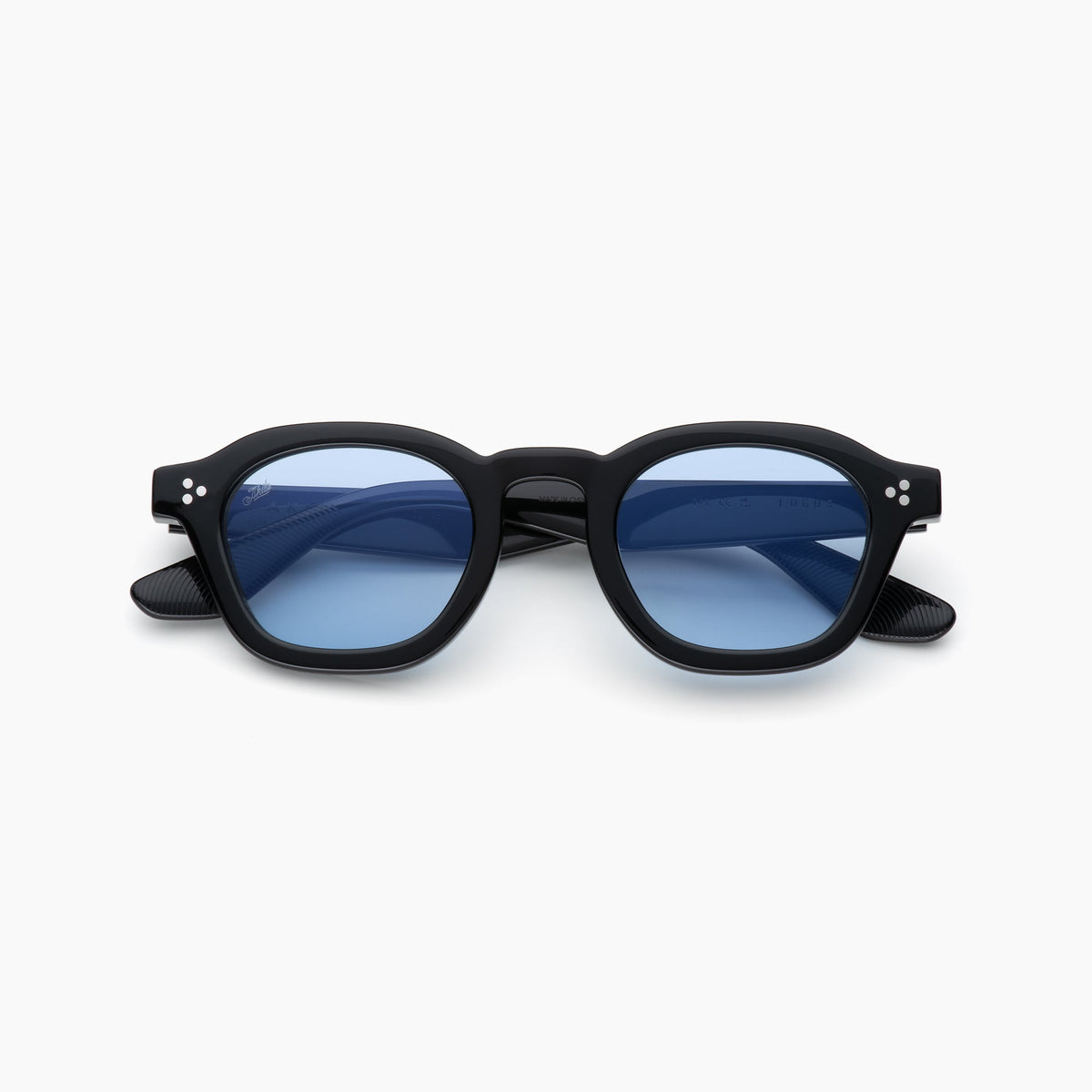 Akila Logos Sunglasses Black Sky Blue