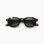 Akila Logos Sunglasses - Havana / Bottle Green