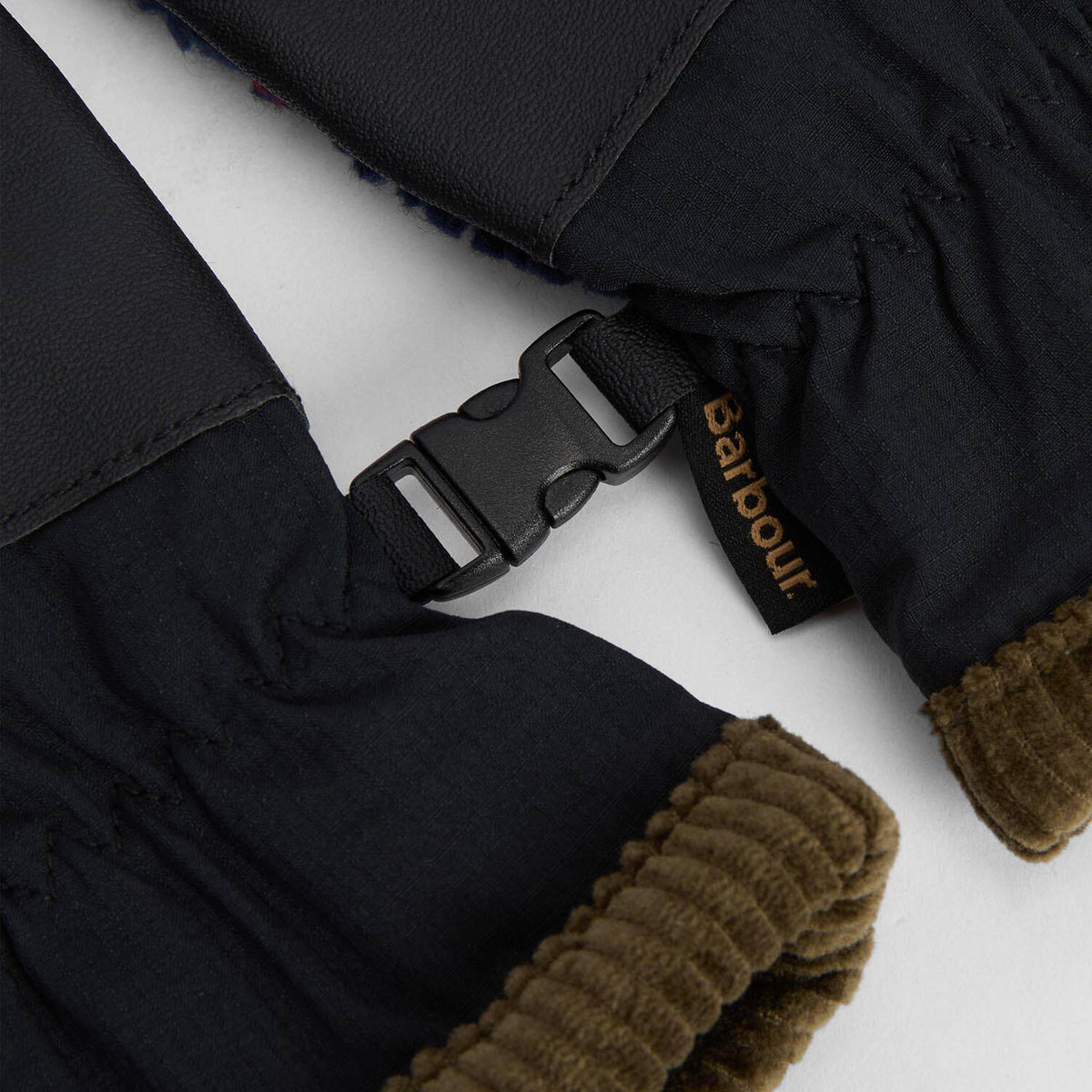 Barbour Field Tartan Fleece Gloves