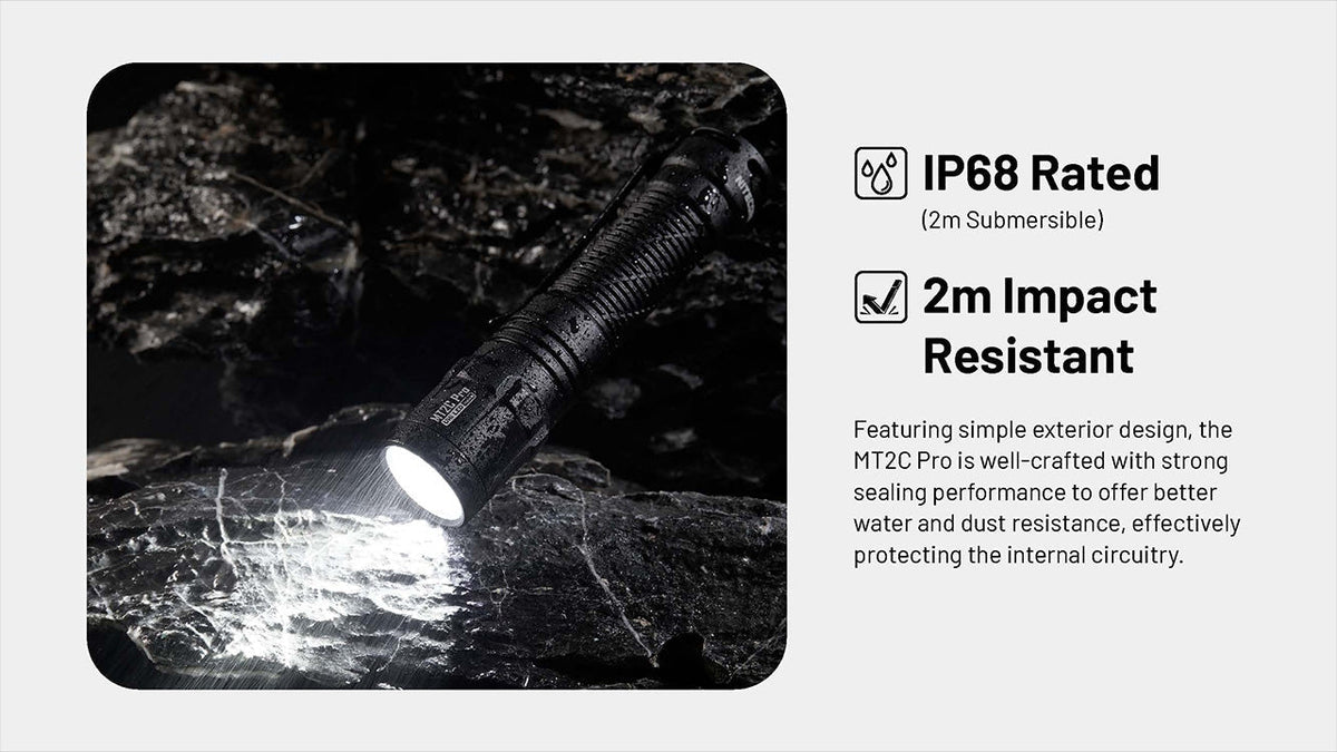 Nitecore MT2C Pro Rechargeable EDC Flashlight