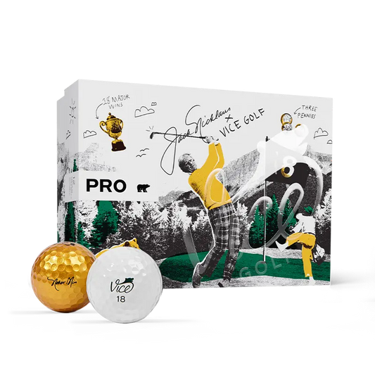 Vice x Jack Nicklaus Pro Bear Golf Ball White