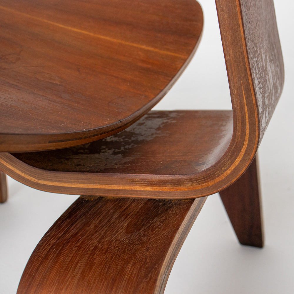 Eames LCW 5-2-5 in Walnut Evans Production