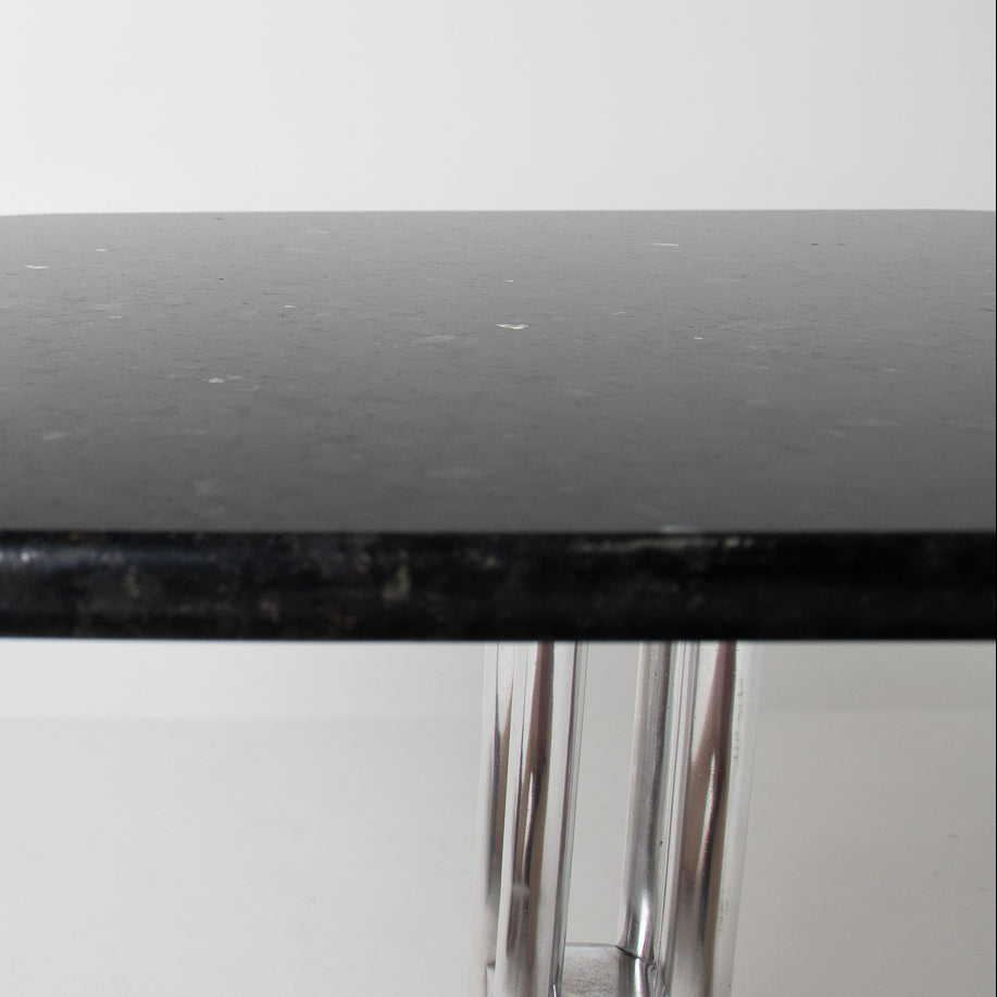 Alexander Girard Side Table in Blue Pearl Granite