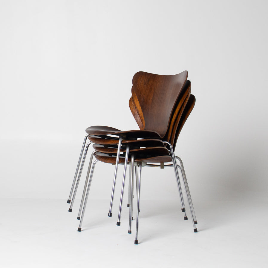 Arne Jacobsen for Fritz Hansen Series 7 Chairs