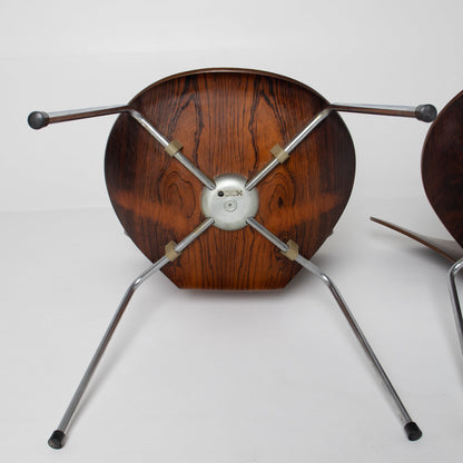 Arne Jacobsen for Fritz Hansen Series 7 Chairs