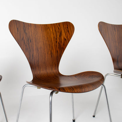 Arne Jacobsen for Fritz Hansen Series 7 Chairs
