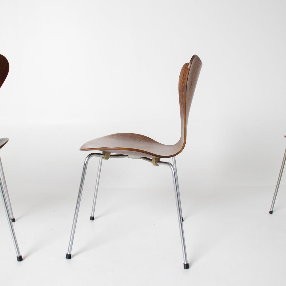Arne Jacobsen for Fritz Hansen Series 7 Chairs