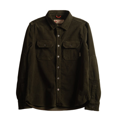 Iron & Resin Moleskin Journeyman Shirt Green