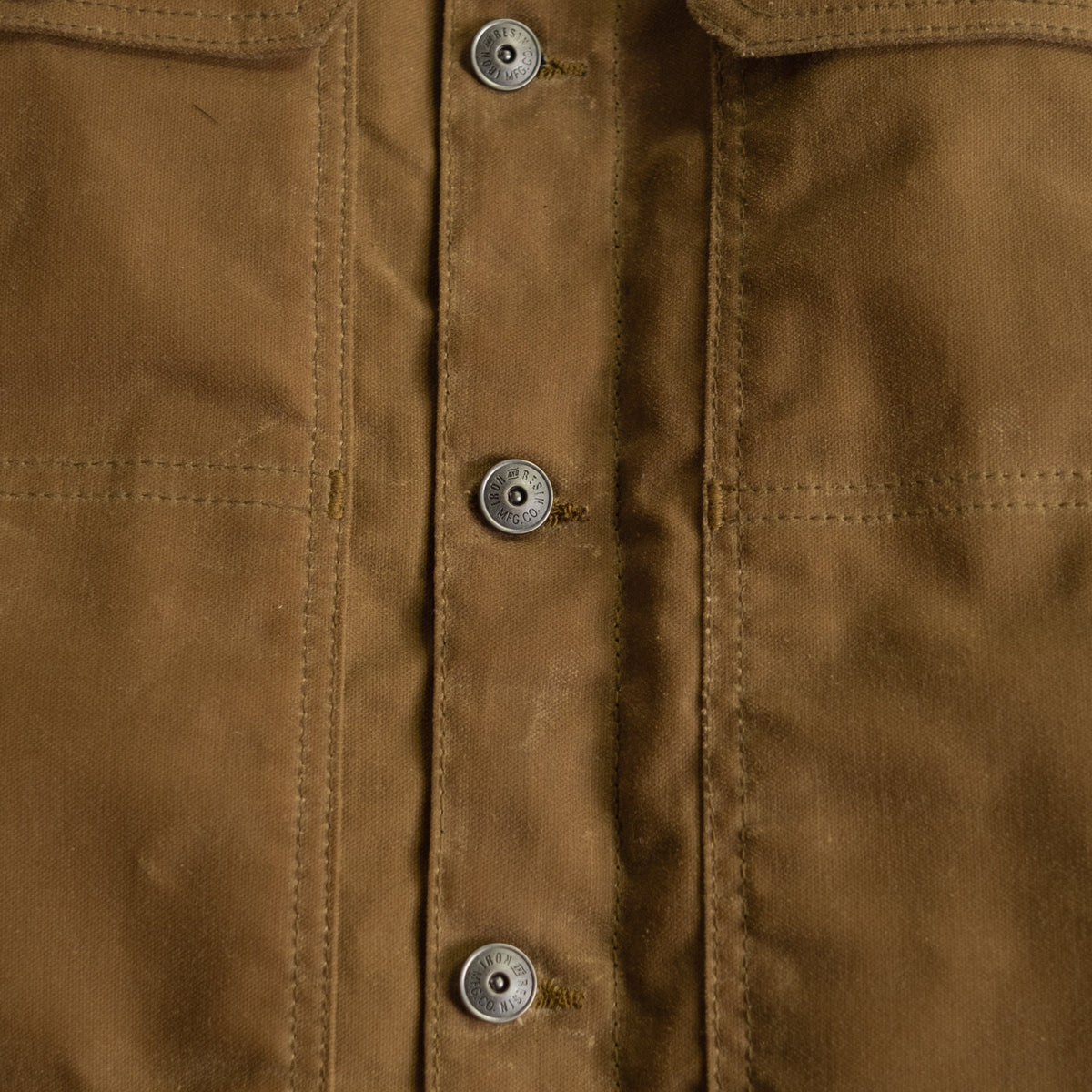Iron & Resin Waxed Canvas Mechanic Jacket