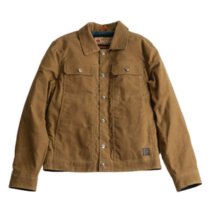Iron & Resin Waxed Canvas Mechanic Jacket Tan