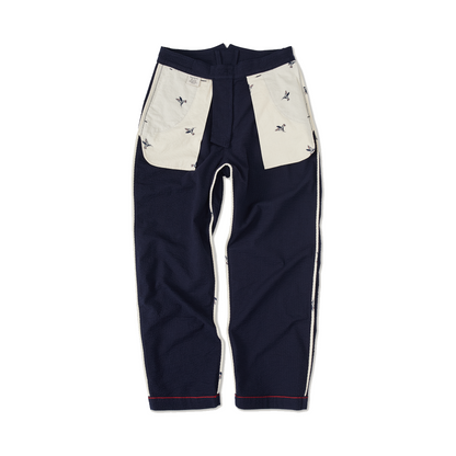 Imperfects Mr. Lynch's 1201M Trouser in Summer Seersucker