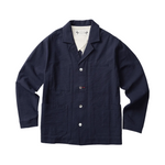 Mr. Lynch's Cunningham Blazer in Summer Seersucker - Dark Navy
