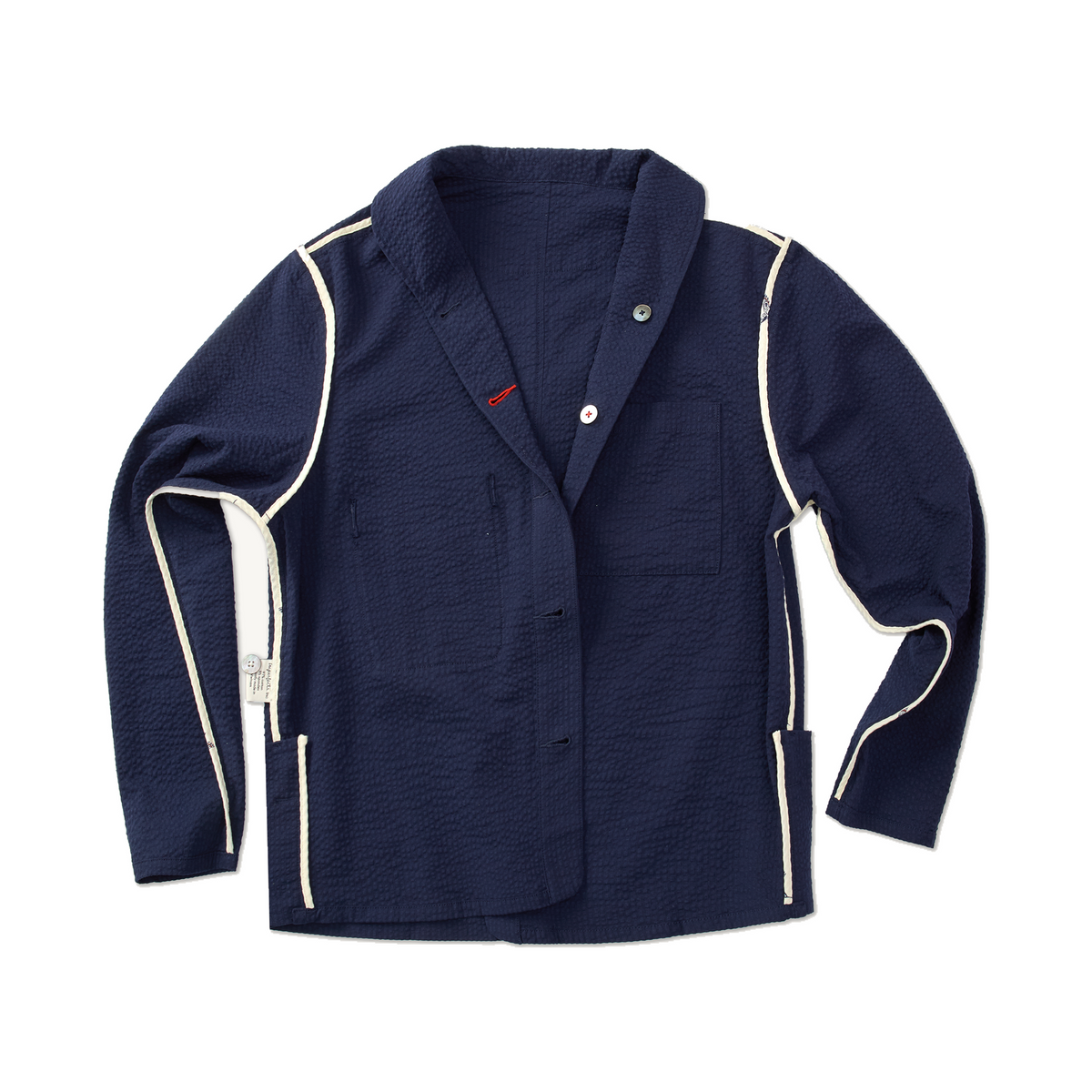Imperfects Mr. Lynch's Shepherds Shirt in Summer Seersucker