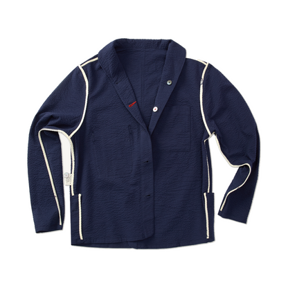 Imperfects Mr. Lynch's Shepherds Shirt in Summer Seersucker