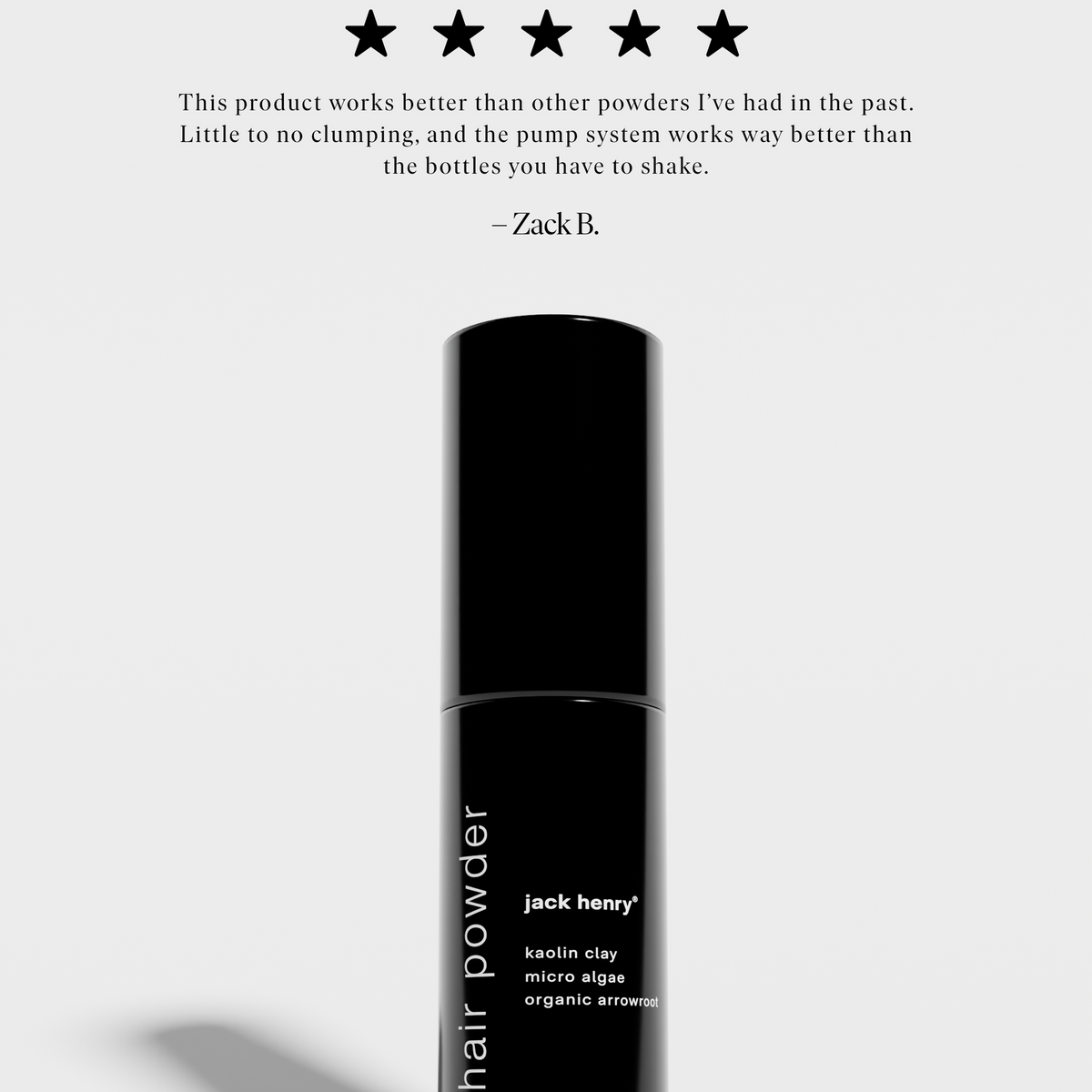 Jack Henry Hair Powder