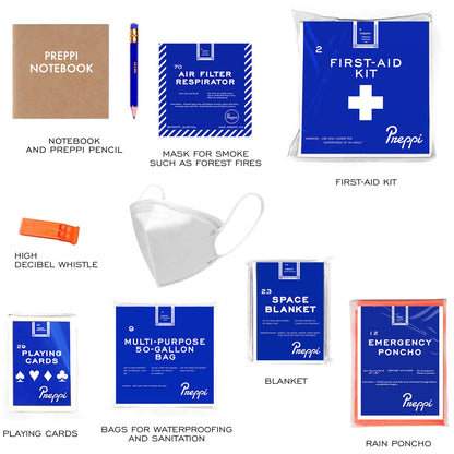 Preppi GoBox Family Emergency Pack