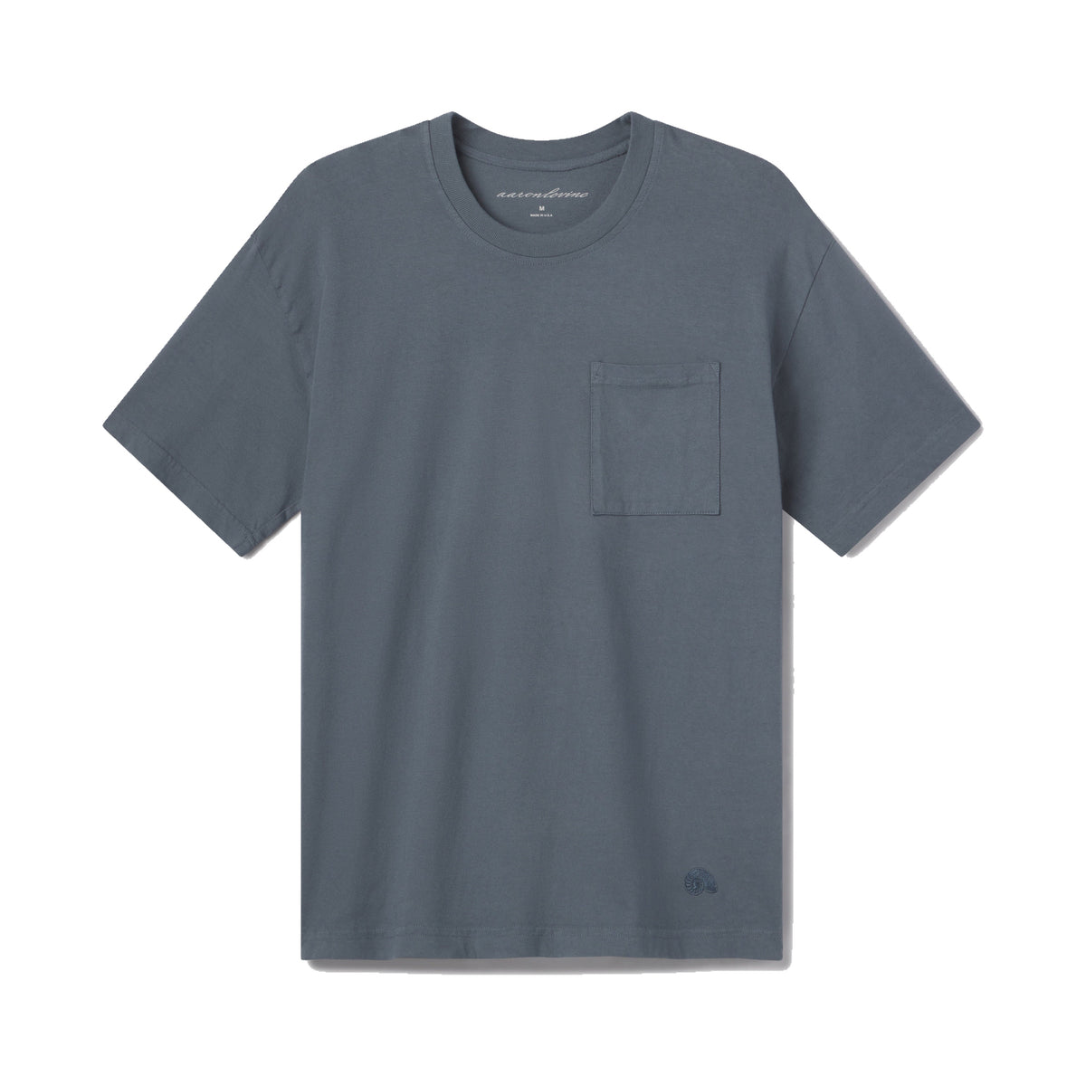 Aaron Levine Boxy Pocket T-Shirt SLATE