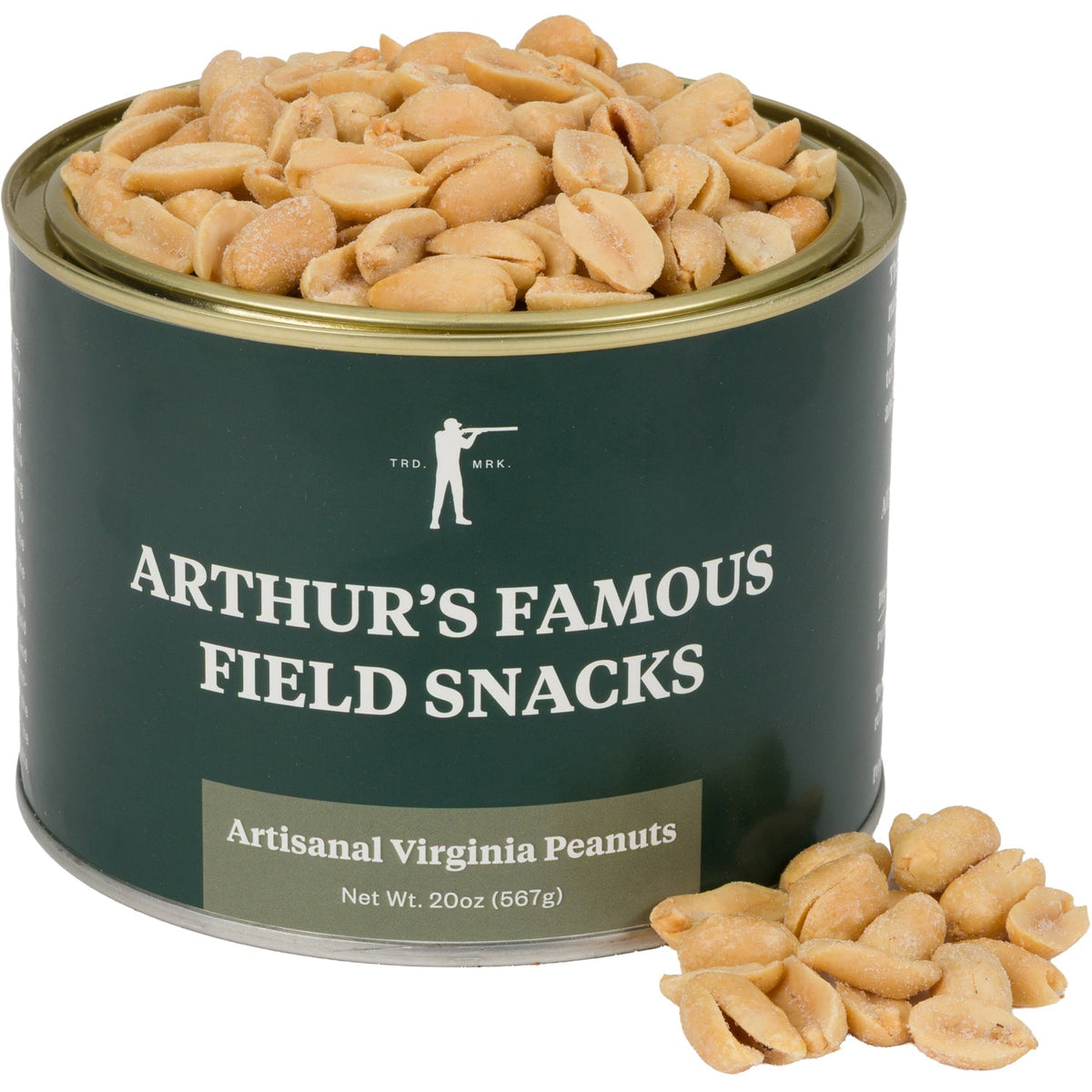 Arthur's Famous Field Snacks Artisanal Virginia Peanuts