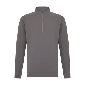 Asher Golf Performance Quarter Zip Charcoal