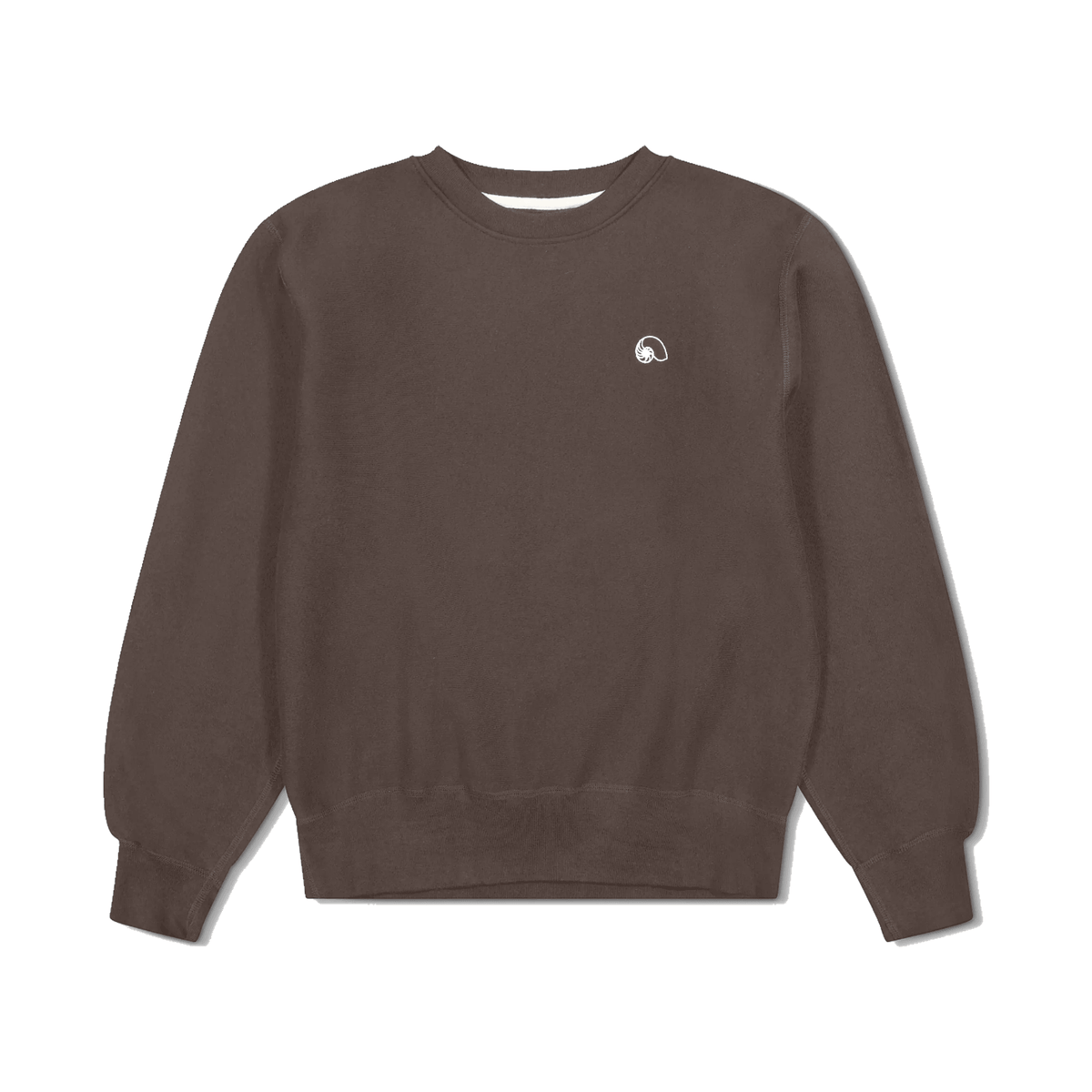 AARON LEVINE CREWNECK SWEATSHIRT BROWN