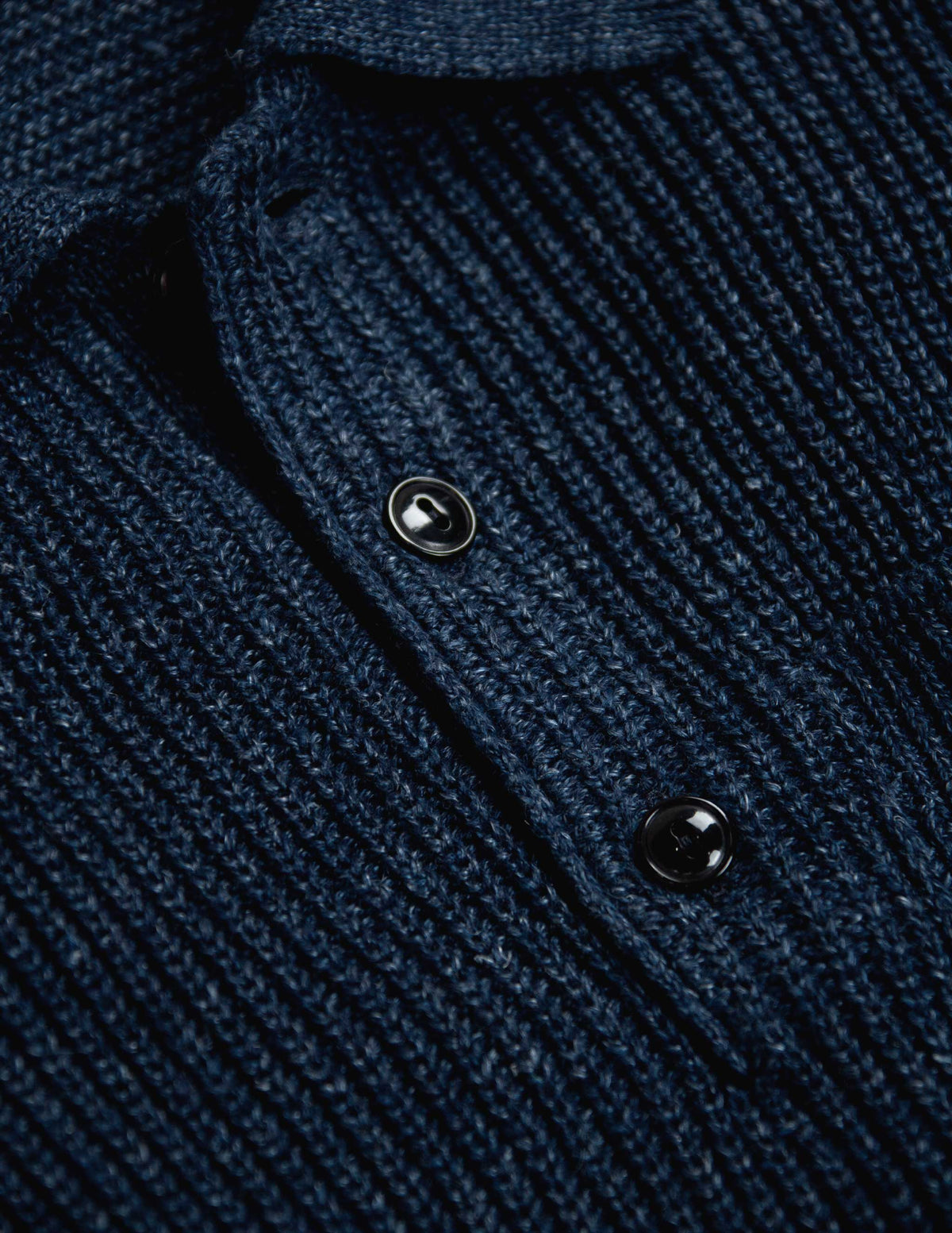 Rivay Porto Linen Cotton Sweater in Indigo
