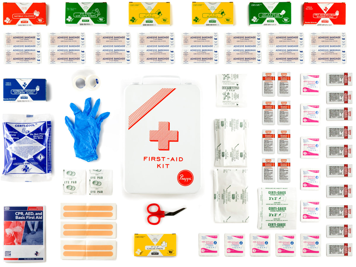 Preppi Metal First-Aid Kit
