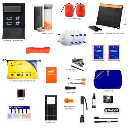 Preppi | The Prepster Ultra Advanced | Fireproof Emergency Bag