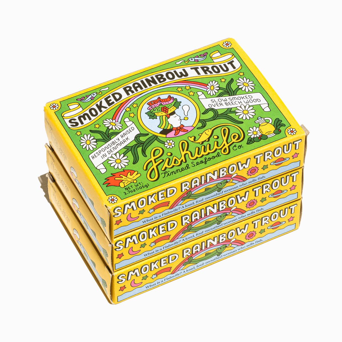 Fishwife Smoked Rainbow Trout 3-Pack