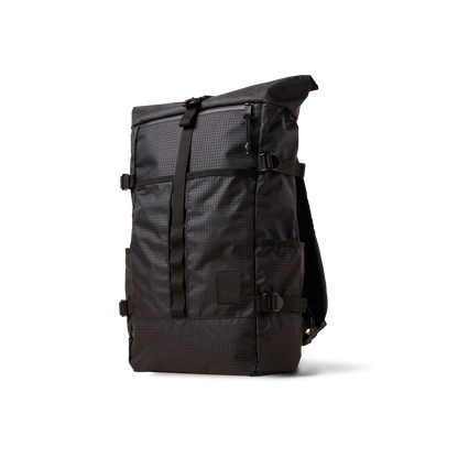 The Brown Buffalo Rolltop Black Grid