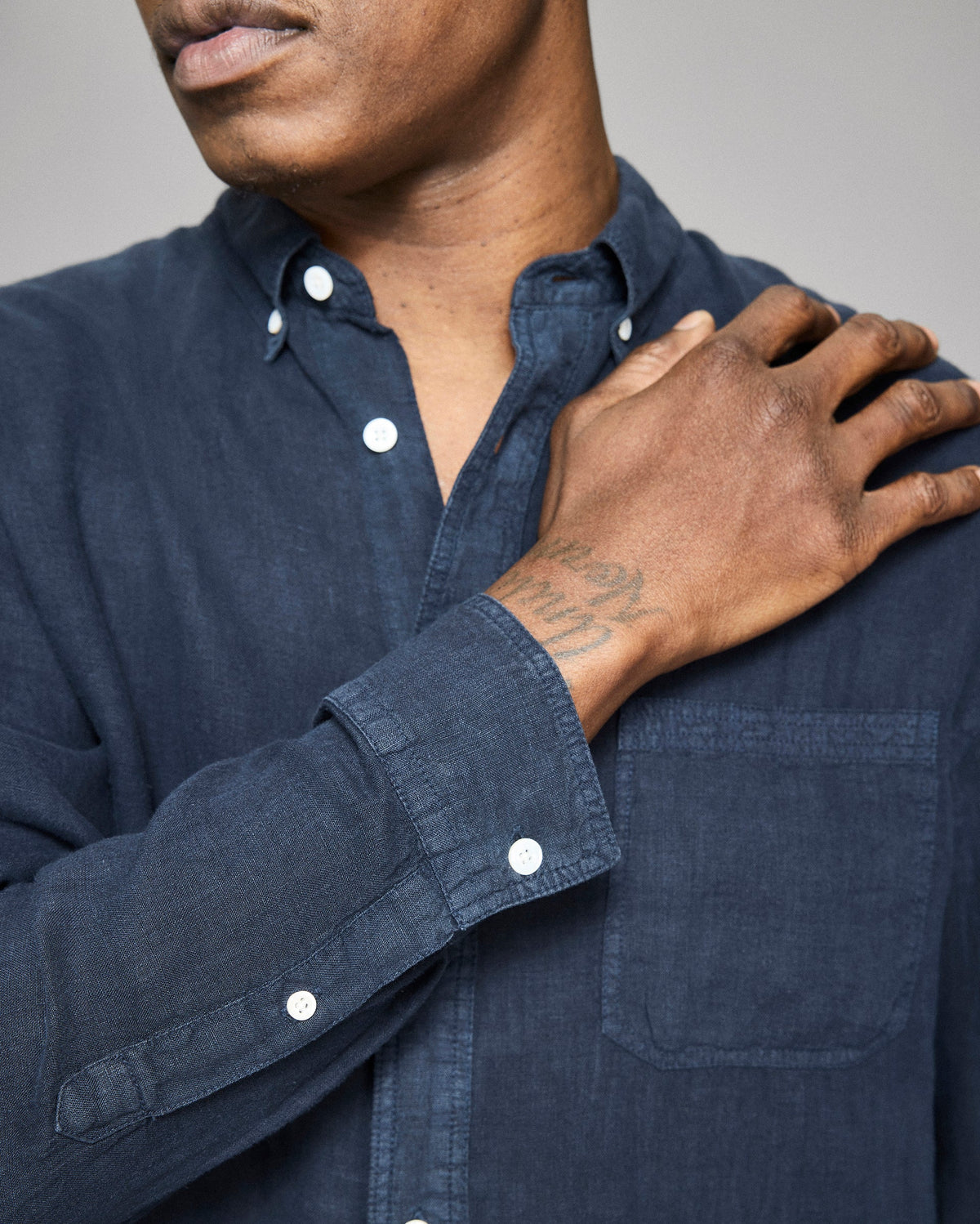 Billy Reid Tuscumbia Linen Shirt Button Down